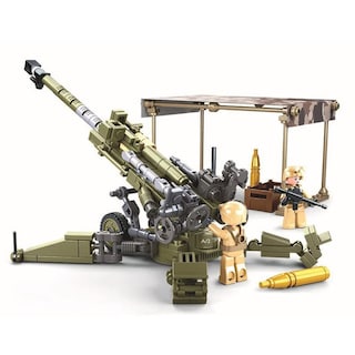 Foto 2 | Foto 2 | Tanque Militar Building Block con 2 Figuras de Soldados 258 Piezas - Venta Internacional