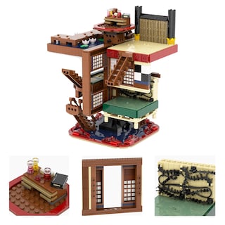 Foto 5 | Foto 5 | Set de Construcción Mooxi Castillo de Demon Slayer-Venta Internacional