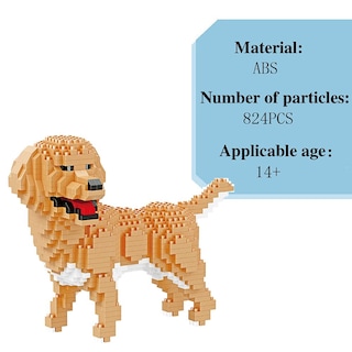 Foto 2 | Foto 2 | Set de Construcción ISeeSee Dog Golden Retriever-Venta Internacional