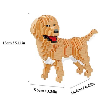 Foto 3 | Foto 3 | Set de Construcción ISeeSee Dog Golden Retriever-Venta Internacional