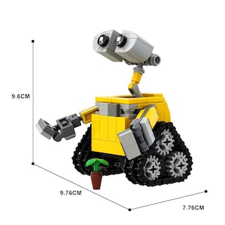 Foto 6 | Foto 6 | Mini Robot De Pared Johnny 5, 217 Piezas - Venta Internacional
