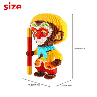 Foto 2 | Foto 2 | Bloques de Construcción Larcele Monkey King Kljm-02 3496 Piezas - Venta Internacional