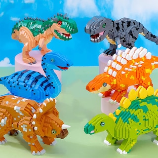 Foto 6 | Foto 6 | Set de Bloques Larcele Micro Dinosaur 1145 Piezas Kljm-06 - Venta Internacional