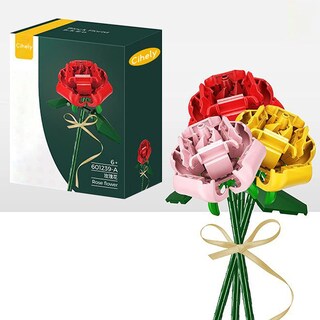 Foto 1 | Foto 1 | Bloques de Construcción Cihely Ramo de Flores Rose 601239 - Venta Internacional