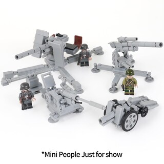 Foto 3 | Foto 3 | Set de Bloques Mooxi Armas de Artillería de da Segunda Guerra Mundial 710 Piezas - Venta Internacional