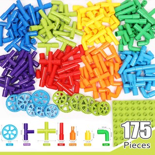 Foto 4 | Foto 4 | Kit de Construcción de Tubos de Juguete Stem 175 Piezas para Niños - Venta Internacional