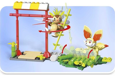 Foto 2 | Foto 2 | Set de Construcción Mega Construx Pokémon Chespin Contra Fennekin - Venta Internacional