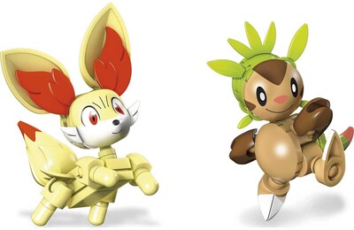 Foto 4 | Foto 4 | Set de Construcción Mega Construx Pokémon Chespin Contra Fennekin - Venta Internacional