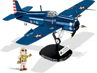 Foto 3 | Foto 3 | Bloques de Construcción Cobi F4F Wildcat con Piloto Americano - Edición Histórica