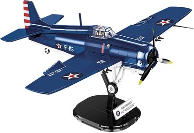 Foto 4 | Foto 4 | Bloques de Construcción Cobi F4F Wildcat con Piloto Americano - Edición Histórica