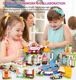 Foto 6 | Foto 6 | Kit de Construcción Ep Exercise N Play Friends Summer Pool - Venta Internacional