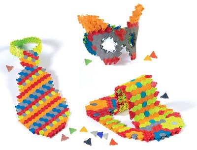 Foto 6 | Foto 6 | Juguete de Construcción Playlearn Hexiflex 1250 Piezas con Caja De Almacenamiento - Venta Internacional