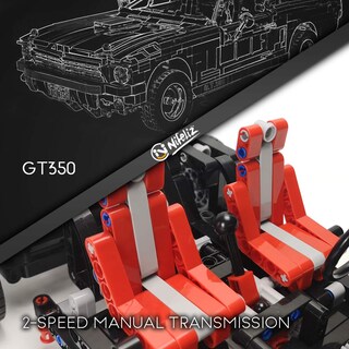 Foto 5 | Foto 5 | Set de Construcción Nifeliz Muscle Car-Venta Internacional