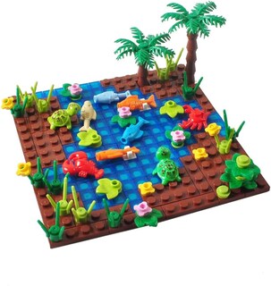 Foto 2 | Foto 2 | Set de Bloques de Construcción Baenrcy Animal Zoo Sencery 28 Piezas - Venta Internacional