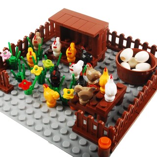 Foto 5 | Foto 5 | Set de Bloques de Construcción Baenrcy Animal Zoo Sencery 28 Piezas - Venta Internacional