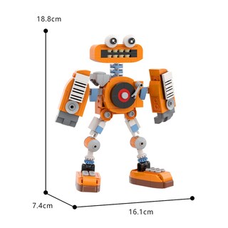 Foto 4 | Foto 4 | Kit de Construcción Vonado Wubbox Monster Friends Singing - Venta Internacional