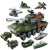 Vehículo Blindado Uvini De Building Toy para Niños de 6 Años - Venta Internacional