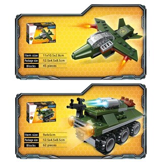 Foto 3 | Foto 3 | Vehículo Blindado Uvini De Building Toy para Niños de 6 Años - Venta Internacional