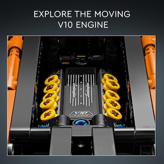 Foto 3 | Foto 3 | Juguete de Construcción Lego Technic Lamborghini Huracán Tecnica Orange - Venta Internacional
