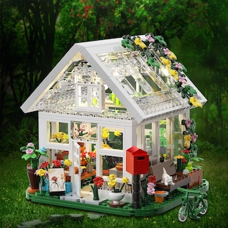 Foto 5 | Foto 5 | Set de Construcción Flower House Building Boat con Luz Led 597 Piezas - Venta Internacional