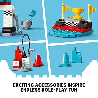 Foto 6 | Foto 6 | Juego de Bloques Lego Duplo Town Race Cars-Venta Internacional