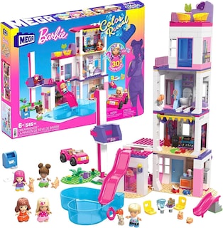 Foto 1 | Foto 1 | Set Dde Juego de Construcción Mega Barbie color Reveal Dreamhouse - Venta Internacional