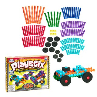 Foto 1 | Foto 1 | Juego de construcción Playstix Vehicles de Popular Playthings con 130 piezas