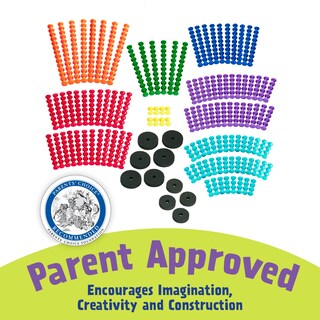 Foto 6 | Foto 6 | Juego de construcción Playstix Vehicles de Popular Playthings con 130 piezas