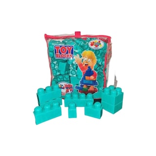 Foto 1 | Foto 1 | Bloques de Construcción Toy Blocks Azul 50 Piezas - Venta Internacional.