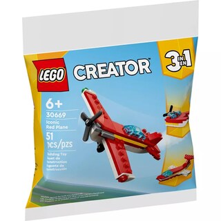 Foto 1 | Foto 1 | Toy LEGO Creator Iconic Red Plane 30669 - Venta Internacional