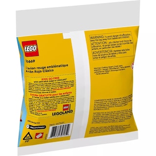 Foto 2 | Foto 2 | Toy LEGO Creator Iconic Red Plane 30669 - Venta Internacional