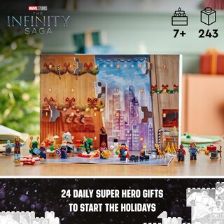Foto 2 | Foto 2 | Calendario de Adviento Lego Marvel Avengers 2023 con 7 Minifiguras - Venta Internacional