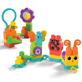Foto 5 | Foto 5 | Juego De Juguetes Building Blocks Mega Bloks Move 'n Groove Caterpillar Train, 24 Piezas, Más De 1 Año - Venta Internacional.
