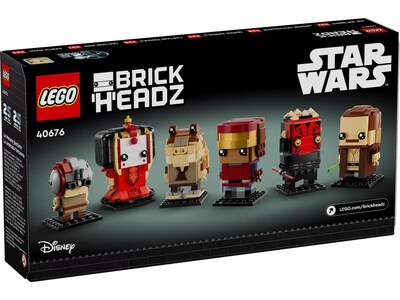 Foto 3 | Foto 3 | Set De Construcción Lego Star Wars 40676 La Amenaza Fantasma 6 Brickheadz - Venta Internacional.