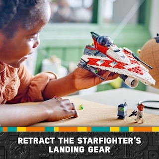 Foto 3 | Foto 3 | Vehículo De Juguete Lego Star Wars Jedi Bob's Starfighter 75388 - Venta Internacional.