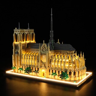 Foto 1 | Foto 1 | Kit De Luces Para Lego Notre Dame Cathedral 21061 De Briksmax - Venta Internacional.