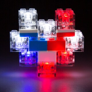 Foto 5 | Foto 5 | Set De 8 Bloques De Construcción Iluminados Scs Direct - Venta Internacional.