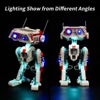 Foto 3 | Foto 3 | Kit De Luces Led Rorliny Para Lego Star Wars Bd-1 75335 Toy Buil - Venta Internacional.
