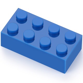 Foto 2 | Foto 2 | Ladrillos De Construcción Feleph Basic Parts, 320 Piezas, 2x4, Color Azul - Venta Internacional.