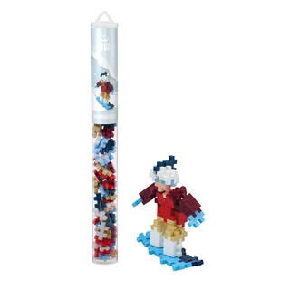Foto 1 | Foto 1 | Plus Plus — Mini Maker Tube, Snowboarder, 70 Piezas, Tallo D - Venta Internacional.