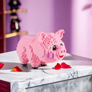 Foto 7 | Foto 7 | Bloques De Construcción Larcele Micro Pig Mini Bricks 1547 Unidades - Venta Internacional.