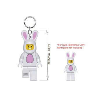 Foto 2 | Foto 2 | Llavero Lego Icónico Con Traje De Conejo Para Hombre, 8,9 Cm, Con Luz Led - Venta Internacional.
