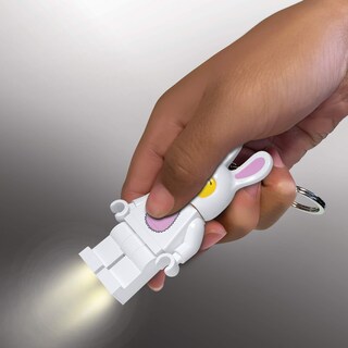 Foto 4 | Foto 4 | Llavero Lego Icónico Con Traje De Conejo Para Hombre, 8,9 Cm, Con Luz Led - Venta Internacional.