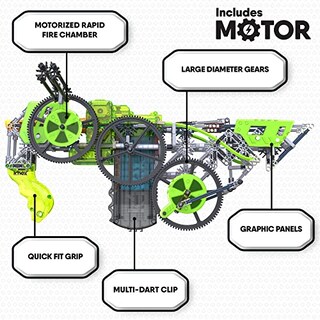 Foto 7 | Foto 7 | Juguete De Construcción K'nex Cyber-x C10 Crypto Crank Con Motor Para Niños Mayores De 8 Años - Venta Internacional.