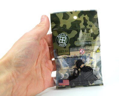 Foto 4 | Foto 4 | Minifigura Battle Brick Swat Police Officer Heavy Riot Contr - Venta Internacional.