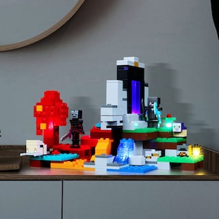 Foto 6 | Foto 6 | Kit De Iluminación Brickbling Para Lego Minecraft The Ruined Portal - Venta Internacional.