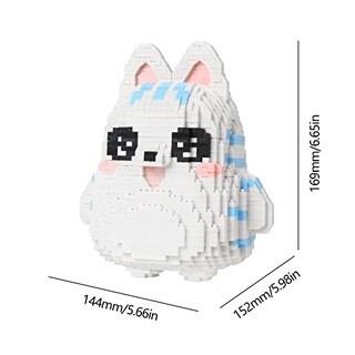 Foto 3 | Foto 3 | Set De Bloques De Construcción Larcele Micro Animal Diy Mini 3d Toy 168 - Venta Internacional.