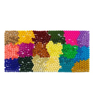 Foto 2 | Foto 2 | Platos Redondos Multicolores Building Blocks Feleph, 1000 Unidades - Venta Internacional.