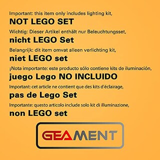 Foto 2 | Foto 2 | Kit De Luces Led Geament Para Lego Harry Potter Hogsmeade Village - Venta Internacional.
