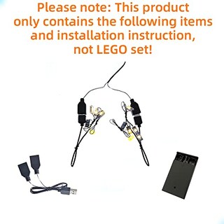 Foto 3 | Foto 3 | Kit De Luces Led Geament Para Lego Harry Potter Hogsmeade Village - Venta Internacional.